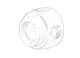 DORNBRACHT-Griff-ERSATZTEILE-092036060-D-29-5-x-22-mm-Dark-Platinum-gebuerstet-092036060-99 gallery number 1